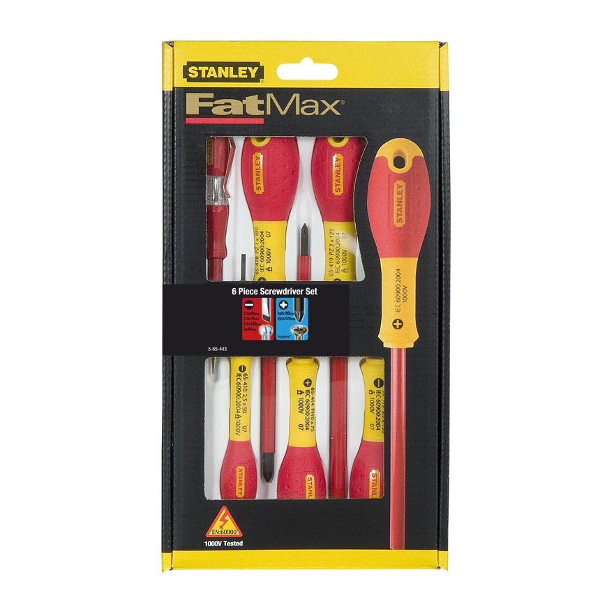 Stanley 0-65-443 käsikäyttöinen ruuvimeisseli Setti Standardi ruuvimeisseli – 2