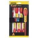 Stanley FATMAX 6 piece Insulated Slotted Pozi set Stanley FATMAX 6 piece Insulated Slotted Pozi set