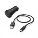 Hama 00183231 PDA/mobīlo telefonu lādētājs Viedtālrunis Melns Cigāru šķiltavas Ātrā uzlāde Auto Hama 00183231 PDA/mobīlo telefonu lādētājs Viedtālrunis Melns Cigāru šķiltavas Ātrā uzlāde Auto