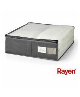 Premium Clothes Box grey 103x16x45cm