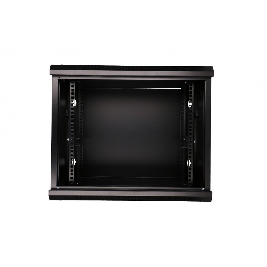 Extralink Rackmount cabinet 9U 600x450 Black wall mounted – 2