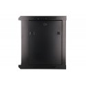 Extralink Rackmount cabinet 9U 600x450 Black wall mounted