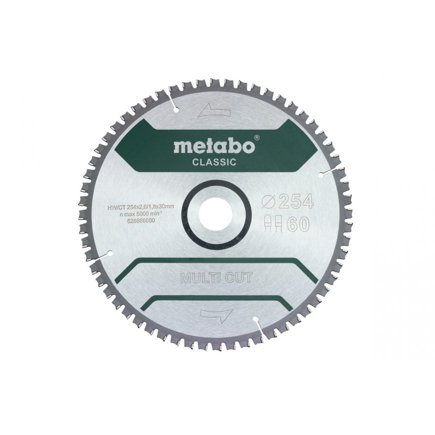 Metabo 628285000 полотно для циркулярных пил 25,4 cm 1 шт