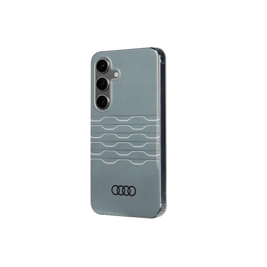 Audi Synthetic Leather iPhone 16 6.1" czarny|black hardcase AU-T