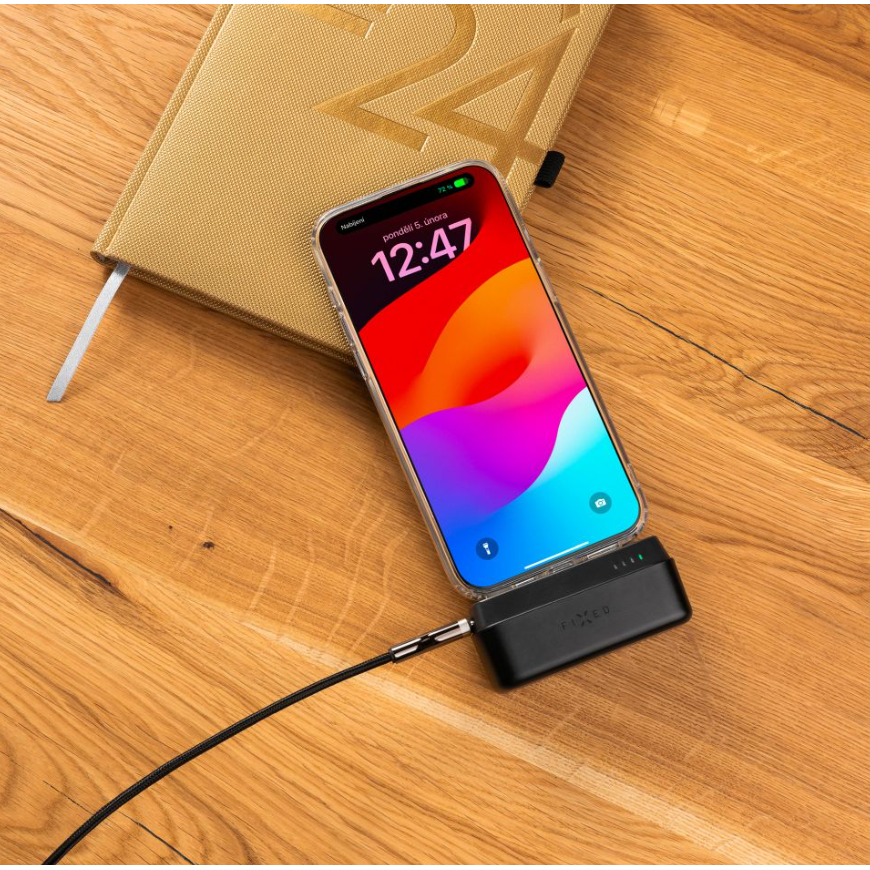 Fixed | Zen 5 Plug-in Powerbank | FIXZEN-5PL-BK | 5000 mAh | – 5