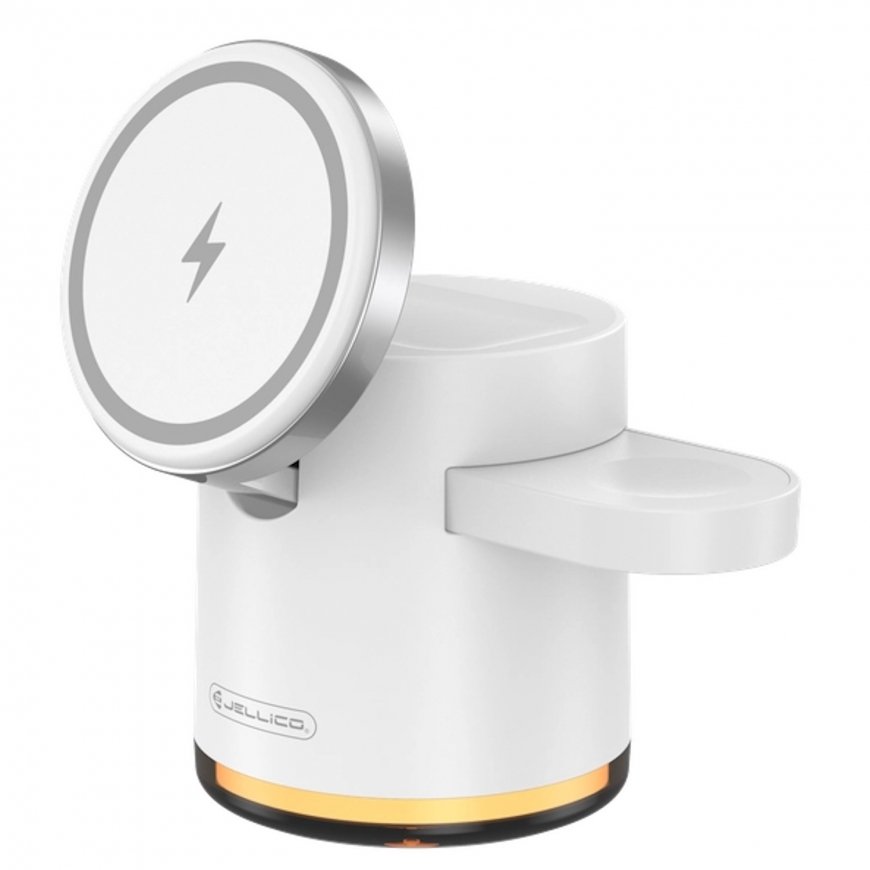 Jellico W22 4in1 Wireless charger Magsafe 15W iPhone + 3W Apple
