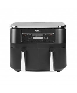 Ninja AF300 Dvigubas 7,6 L Autonominės 2470 W Karšto oro gruzdintuvė Juoda
