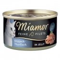 MIAMOR Fine Filets Tuncis mērcē - mitrā kaķu barība - 100g MIAMOR Fine Filets Tuncis mērcē - mitrā kaķu barība - 100g
