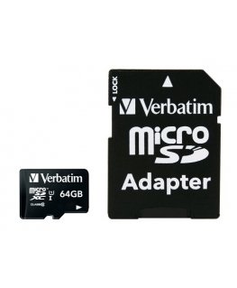 Verbatim Premium 64 GB MicroSDXC Klasės 10