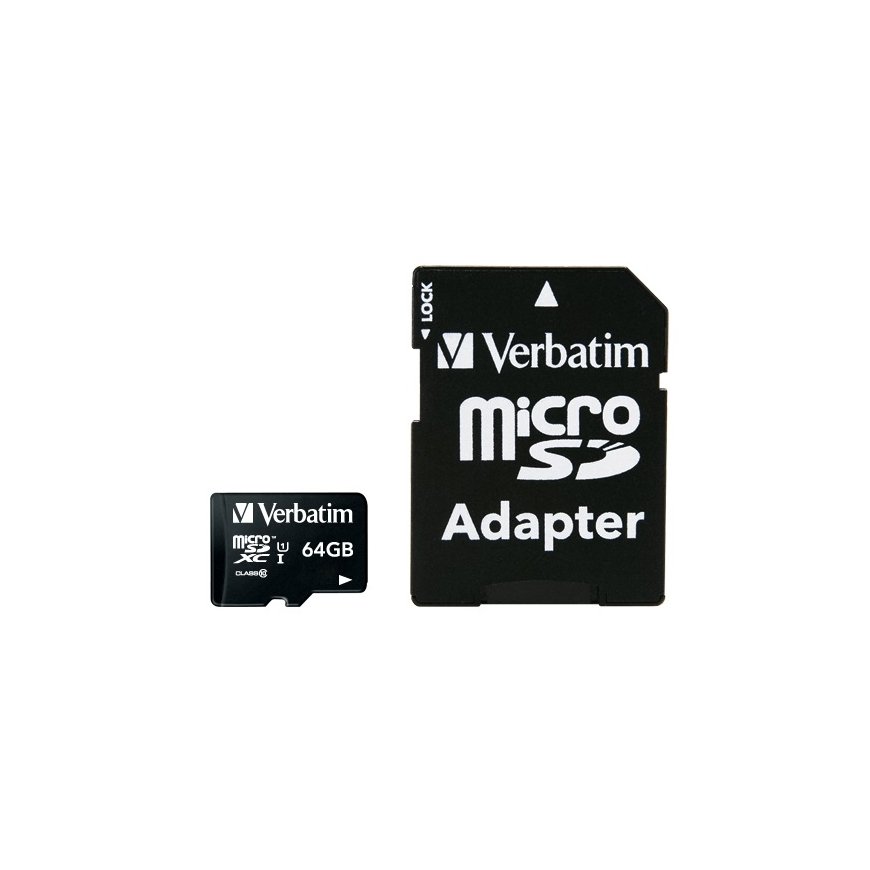 Verbatim Premium 64 GB MicroSDXC Klases