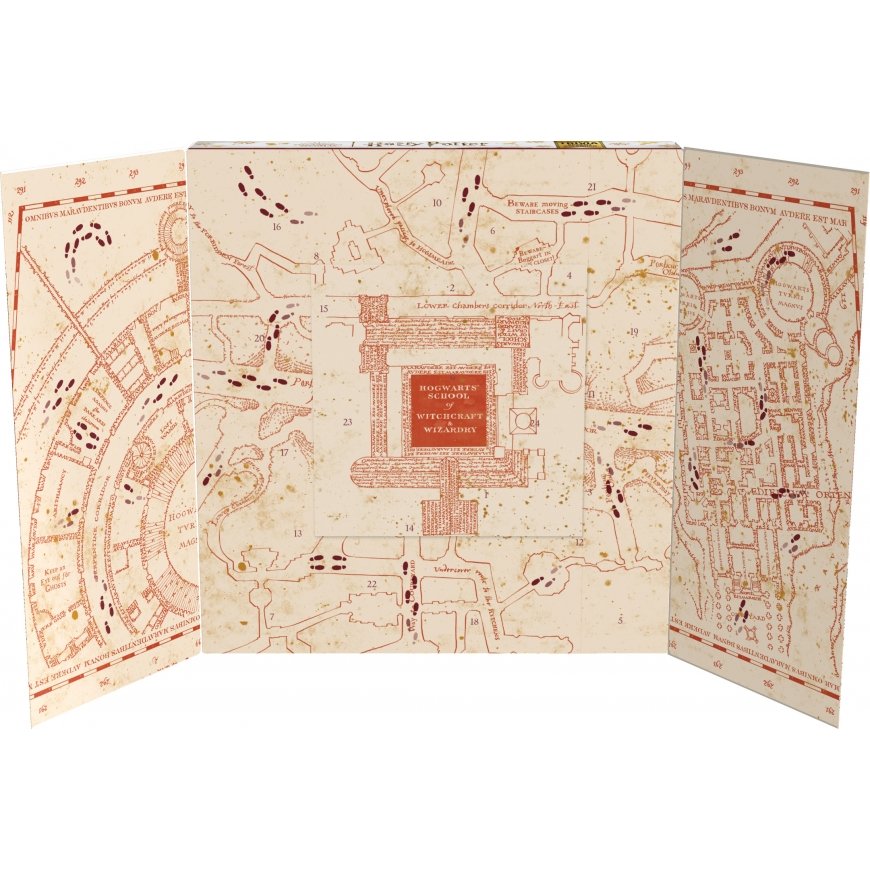 Jelly Bean: Harry Potter Marauder´s Map joulukalenteri, 192 g – 2