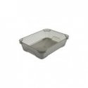 Basket mini A5 Mirko 26,5x20x7cm crystal gray (transparent) Basket mini A5 Mirko 26,5x20x7cm crystal gray (transparent)