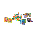 Beilaluna Set of 100 Wooden Cute Animals Blocks Beilaluna Set of 100 Wooden Cute Animals Blocks