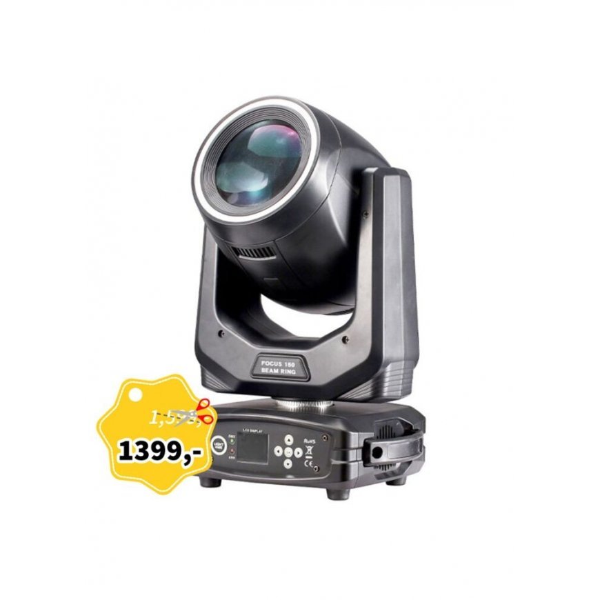 LIGHT4ME FOCUS 150 BEAM RING LED Moving Head – 2