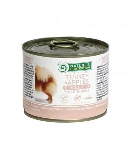 NATURE'S PROTECTION Adult Small Turkey and Apples - wet dog food - 200 g