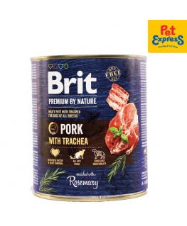 BRIT Premium pēc dabas Cūkgaļa ar traheju - mitrā suņu barība - 800g