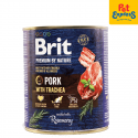 BRIT Premium olemuselt Sealiha hingetoruga - märg koeratoit - 800g BRIT Premium olemuselt Sealiha hingetoruga - märg koeratoit - 800g