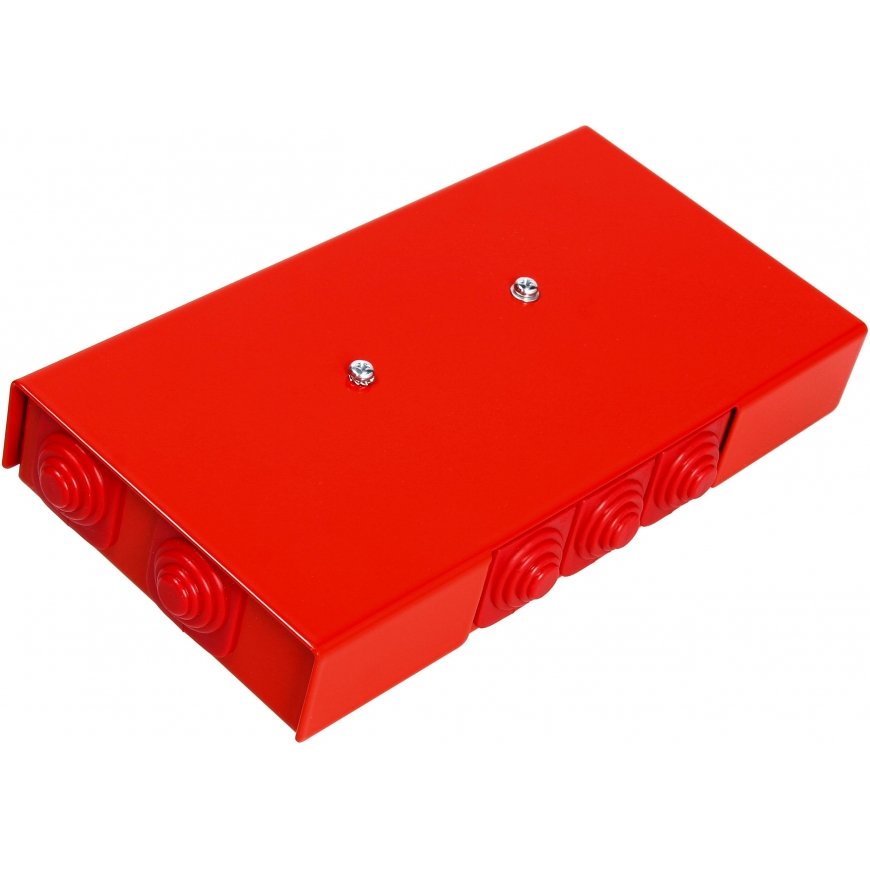 Ugunsdrošības instalācijas kaste W2 PIP-2AN, caurlaide, 9x4mm2 – 2