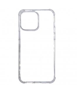 Apple iPhone 14 Military Shockproof Silicone Case Transparent