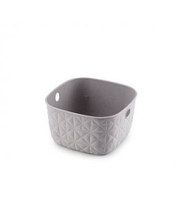 Basket Softex XS 3L 19,4x19,4x11,1cm grey-brown