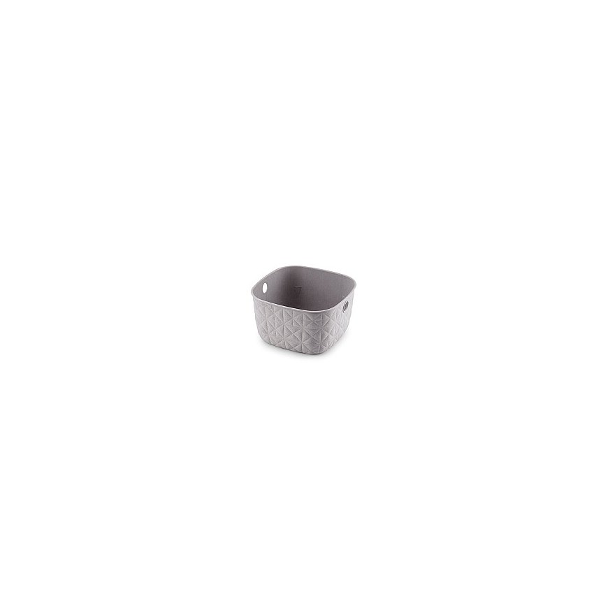 Basket Softex XS 3L 19,4x19,4x11,1cm grey-brown