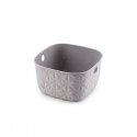 Basket Softex XS 3L 19,4x19,4x11,1cm grey-brown Basket Softex XS 3L 19,4x19,4x11,1cm grey-brown