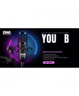 DNA YOU2B mikrofonu komplekta audio interfeisa statīvs