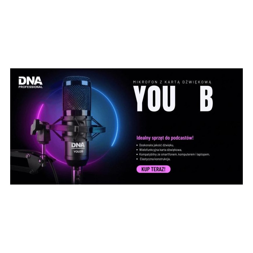 Doctor`s Best DNA YOU2B mikrofonu komplekta