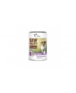RAW PALEO Puppy Monoprotein Duck - märgtoit kutsikatele - 400 g