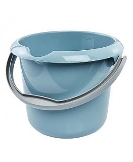 Bucket with spout 5L Mika Ø24x20cm blue