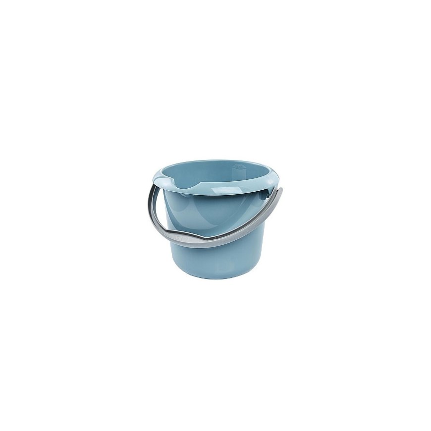 Bucket with spout 5L Mika Ø24x20cm blue