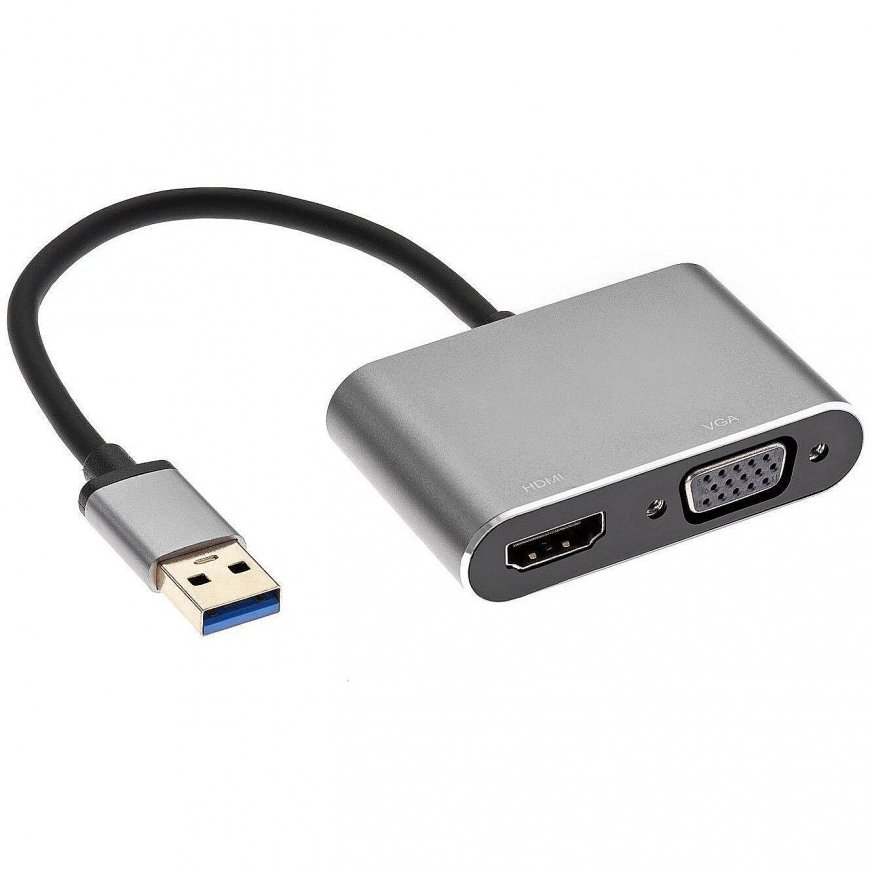 RoGer DrongDisplay Adapter USB to VGA/HDMI