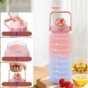 Extralink | Motivationsflasche| Wasserflasche 2000 ml rot und blau BUT-994 Extralink | Motivationsflasche| Wasserflasche 2000 ml rot und blau BUT-994