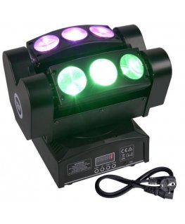 LIGHT4ME SPIDER HEAD 6x10 disco effect movement head