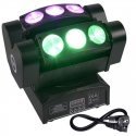 LIGHT4ME SPIDER HEAD 6x10 disco effect movement head LIGHT4ME SPIDER HEAD 6x10 disco effect movement head