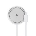 Maxlife MXWC-05 magnetic wireless charger 15W white Maxlife MXWC-05 magnetic wireless charger 15W white