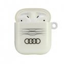 Audi IML Geometric Pattern AirPods 1|2,cover biały|white Audi IML Geometric Pattern AirPods 1|2,cover biały|white