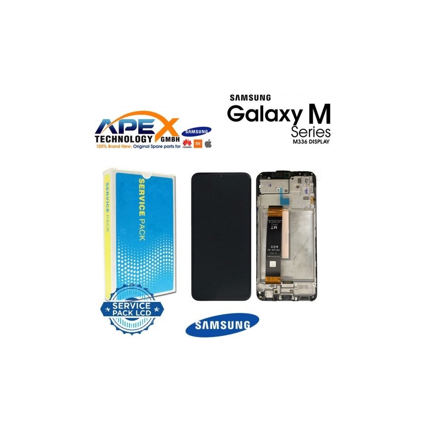 LCD display + Touch Unit Samsung M156 Galaxy M15 5G Black (Servi