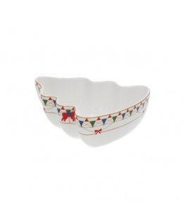 Xmas Carousel Christmas Tree Bowl - 20 cm