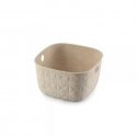 Basket Softex XS 3L 19,4x19,4x11,1cm chalk white Basket Softex XS 3L 19,4x19,4x11,1cm chalk white