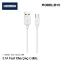 Jellico B15 Durable-Soft Universal USB-C to USB Data & Fast 3.1A Jellico B15 Durable-Soft Universal USB-C to USB Data & Fast 3.1A