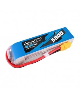 Gens ace 5800mAh 60C 18.5V 5S1P Lipo Battery Pack with XT90 plug