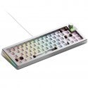 Glorious GMMK 3 Pro 65% pielāgota spēļu tastatūra — Barebone, ANSI izkārtojums, sudraba krāsa Glorious GMMK 3 Pro 65% pielāgota spēļu tastatūra — Barebone, ANSI izkārtojums, sudraba krāsa