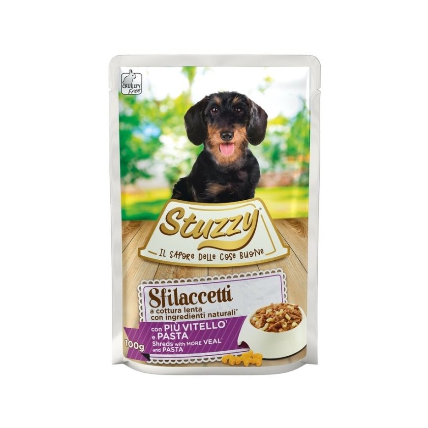 Agras Pet Foods STUZZY Sfilaccetti Teļa