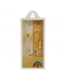 Earphones CASNI - CS-180 with microphone Yellow