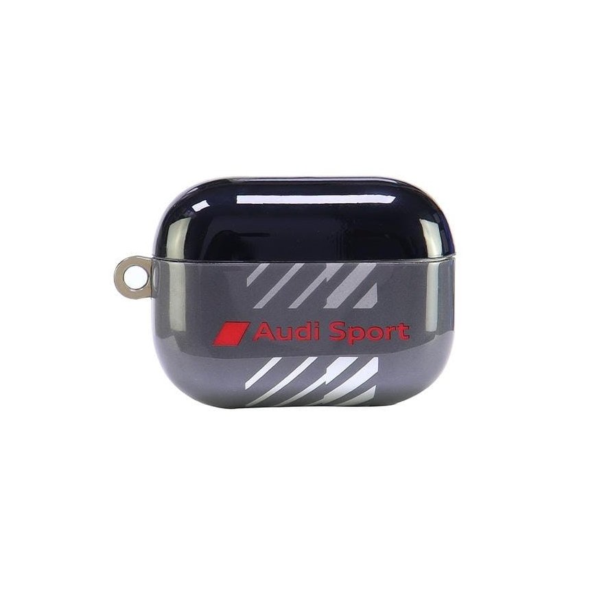 Audi IML Sport AirPods Pro 2 cover czarny|black AUS-IMLAPP2-RSQ|