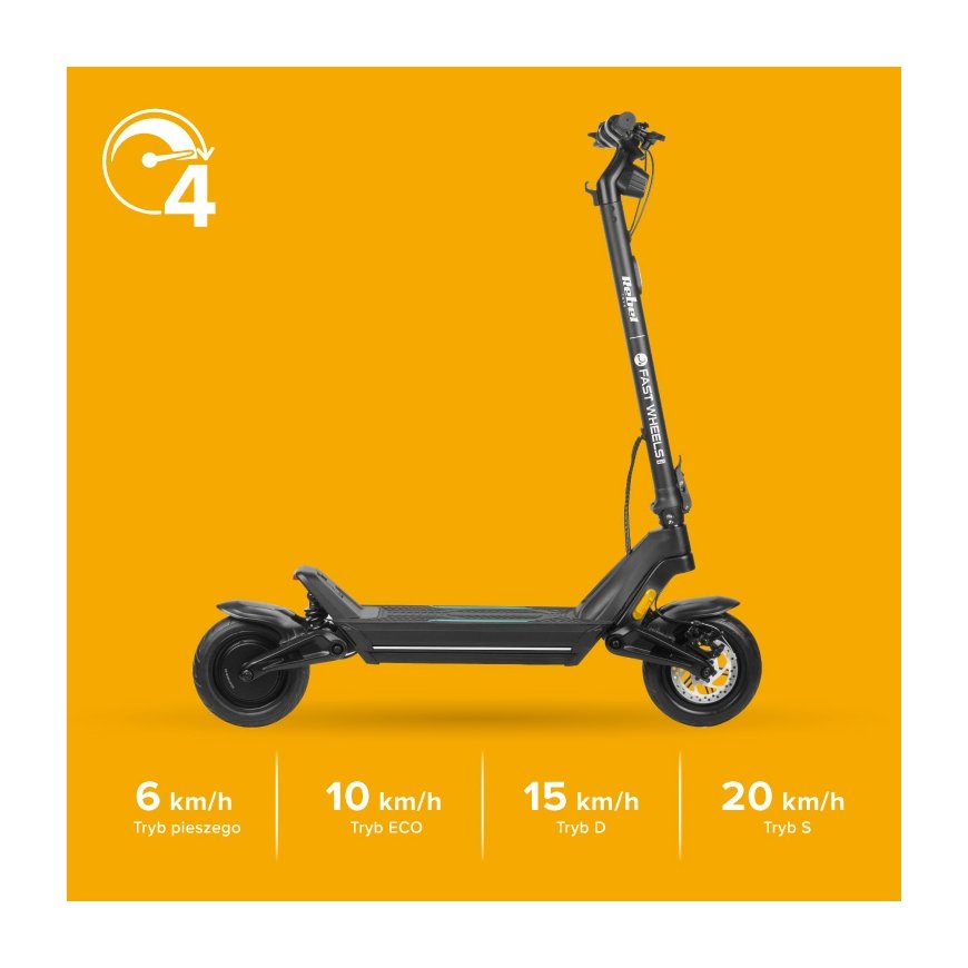 Electric scooter REBEL FAST WHEELS PRO MAX – 2