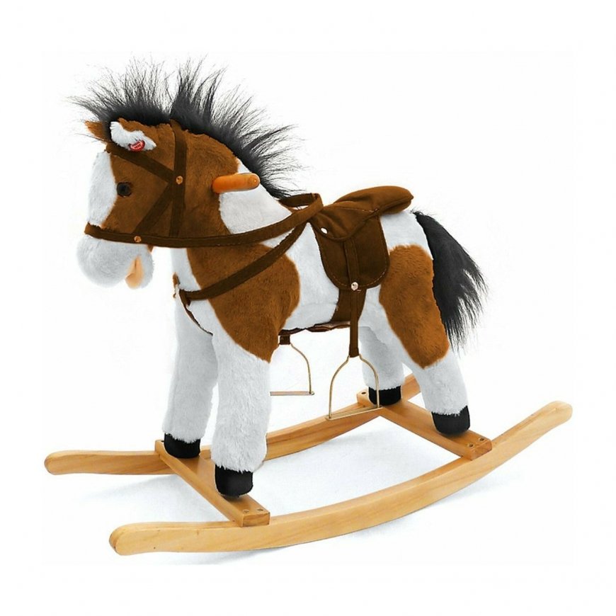 Kiikhobune Mustang tumepruun. MILLY MALLY – 2