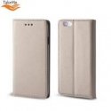 Takeme "Magnetic Fix Book Case Galaxy Xcover 4s" Gold Takeme "Magnetic Fix Book Case Galaxy Xcover 4s" Gold