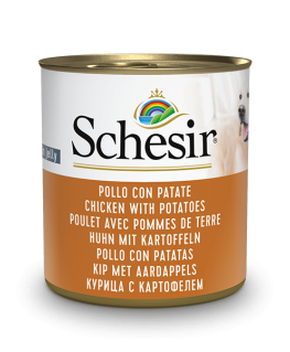 SCHESIR Kana kartulitega tarretis - märg koeratoit - 285g